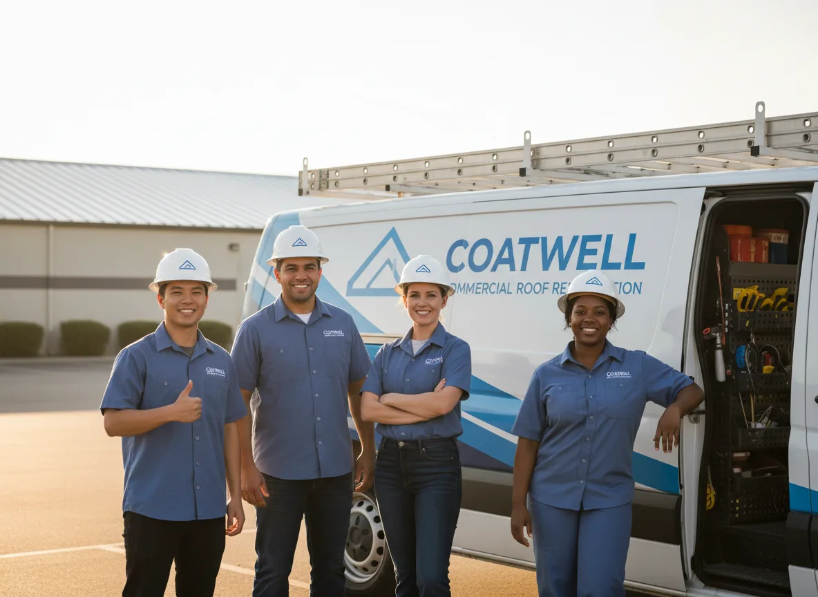 Commercial roof coating company in Caspar, CA